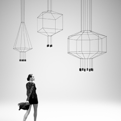 Подвесной светильник Wireflow восьмиугольный 0302