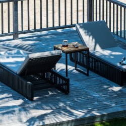 Лежак Horizon DARK GREY STRAP