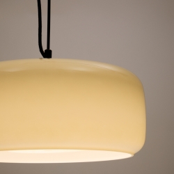 Reig Стеклянный подвесной светильник светло-серый Ø 38 см