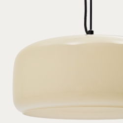 Reig Стеклянный подвесной светильник светло-серый Ø 38 см