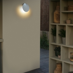 Уличное бра Lotus белое