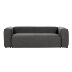 Диван 3-местный Blok серый