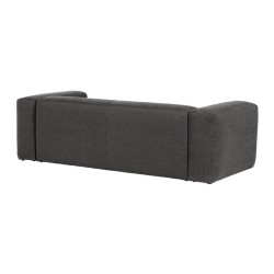 Диван 3-местный Blok серый