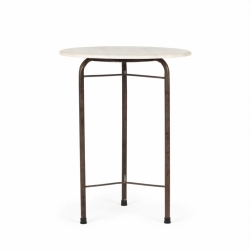 Мраморный круглый стол Sabrina