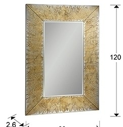 Зеркало Aurora 120x80