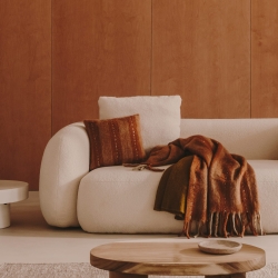 Mosi Журнальный столик из массива мунгура Ø 90 x 60 см