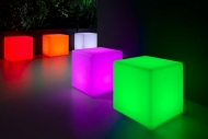 Светящийся LED куб RGB