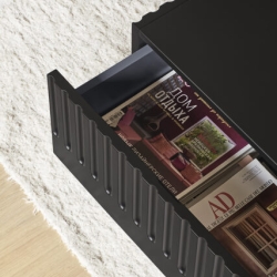 Журнальный столик Doric 2Dr черный