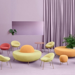 Барный стул Nest со спинкой