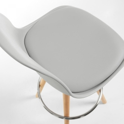 Барный стул Stag серый