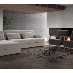 Кресло Sira с деревянными подлокотниками