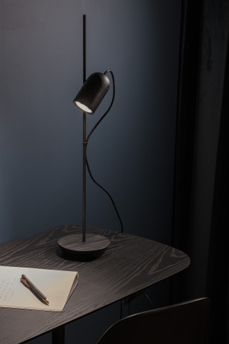 Настольная лампа Nomon ONFA SOBREMESA Graphite/Black ash