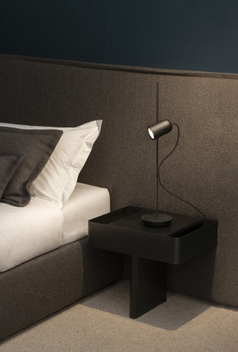 Настольная лампа Nomon ONFA SOBREMESA Graphite/Black ash