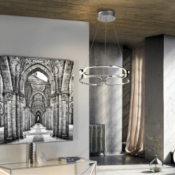 Подвесной светильник Colette Ø47 хром