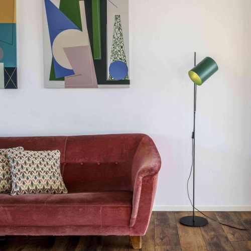 Структура торшера  Lupe черный