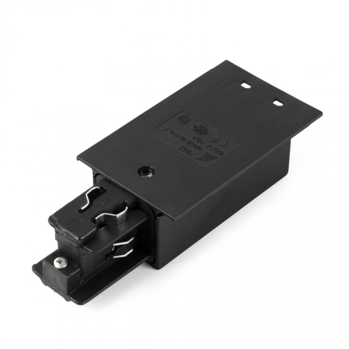 Левый черный утопленный источник питания