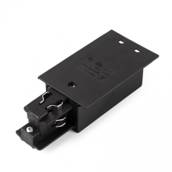 Левый черный утопленный источник питания