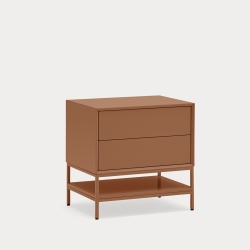 Тумба прикроватная Platt 2Dr терракотовая