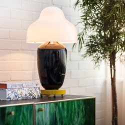 Настольная лампа Chinoz черная