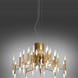 Люстра TheLight 109 см 5150/300 Satin gold