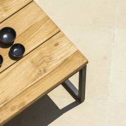 Стол журнальный Nautic NATURAL TEAK 120x60