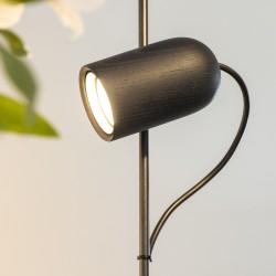 Подвесной светильник Nomon ONFA COLGANTE Black ash/Graphite