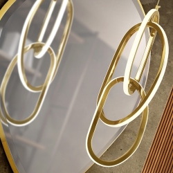 Люстра Nexo 3L золотая