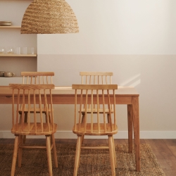 Yain Раздвижной стол из дубового шпона и массива дуба 120 (180) x 80 см