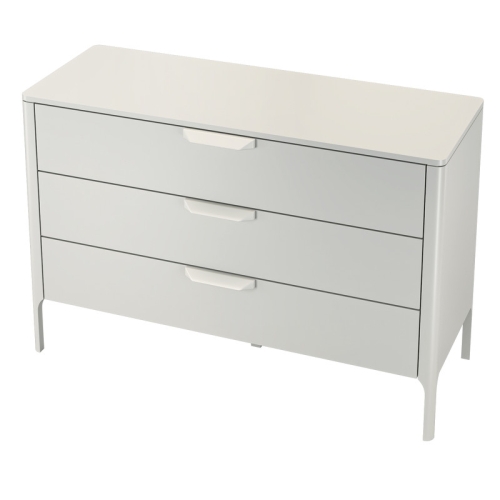 Комод RONDA серый матовый лак RAL 7044