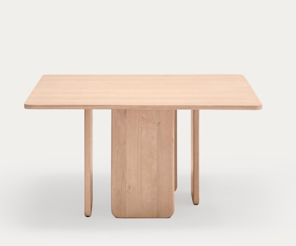 Обеденный стол квадратный Arq натуральный