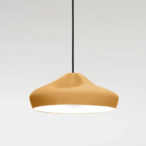 Подвесной светильник Pleat Box 36 LED охра / белый