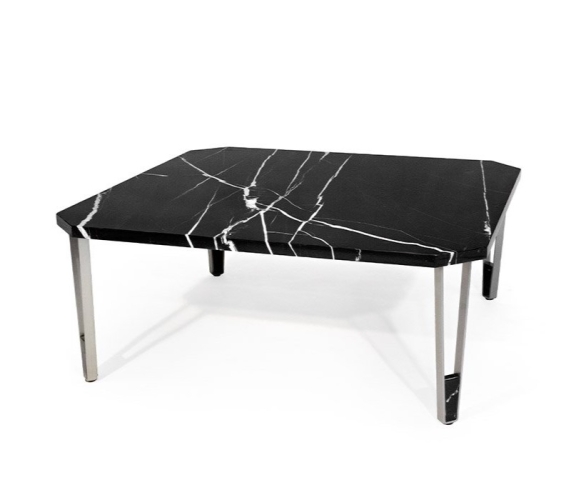 Кофейный столик Ionic Nero Marquina Marble квадратный