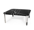 Кофейный столик Ionic Nero Marquina Marble квадратный