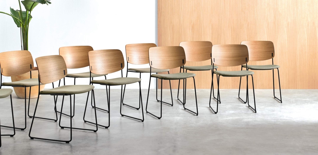 Стул Aryn wood на ножках