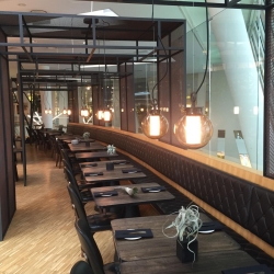 Подвесной светильник Bai T DI DI AMBER GLASS