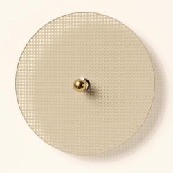 Бра Tan Tan A1053/5 см золотой металл + 1125/90 см натуральный ротанг