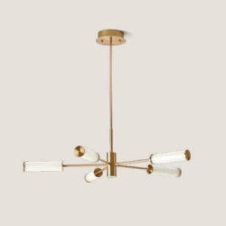 Люстра Ison 5L состаренное золото