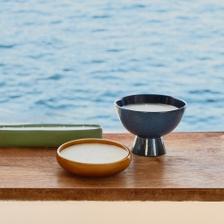 Sapira Керамическая свеча синего цвета Ø 20 см