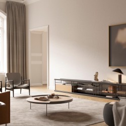 Журнальный столик Gau с бортиком