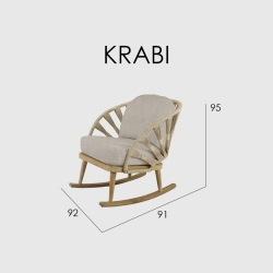 Кресло-качалка Krabi