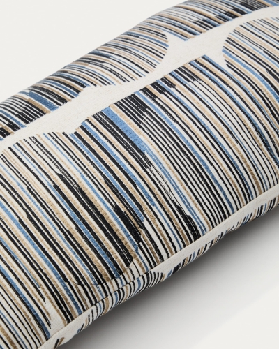 Чехол на подушку Log с разноцветной графической вышивкой 30 х 50