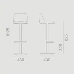 Барный стул Nara 2209P