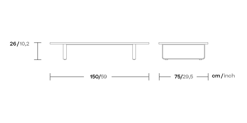 Стол центральный Bitta