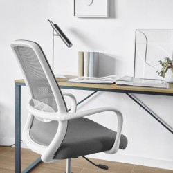 Офисное кресло Melva в сером цвете