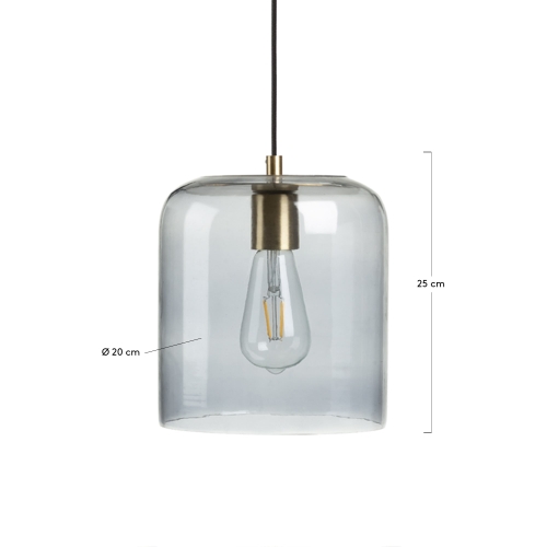 Подвесной светильник Sweet серый