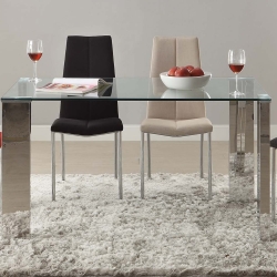 Обеденный стол Malibu стальной