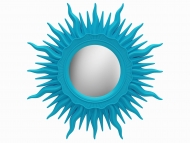 Зеркало-солнце настенное Vezzolli "Астро" Голубое