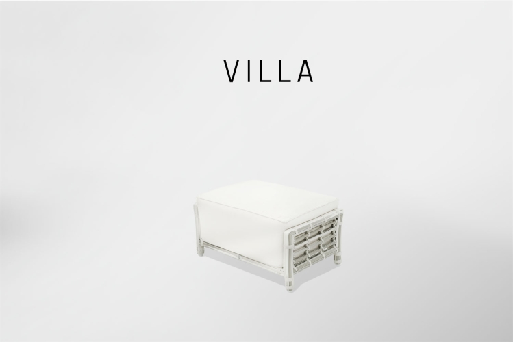 Банкетка Villa OFF WHITE
