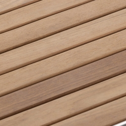 Журнальный столик Onsen 76 с деревянной столешницей