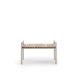 Журнальный столик Onsen 76 с деревянной столешницей